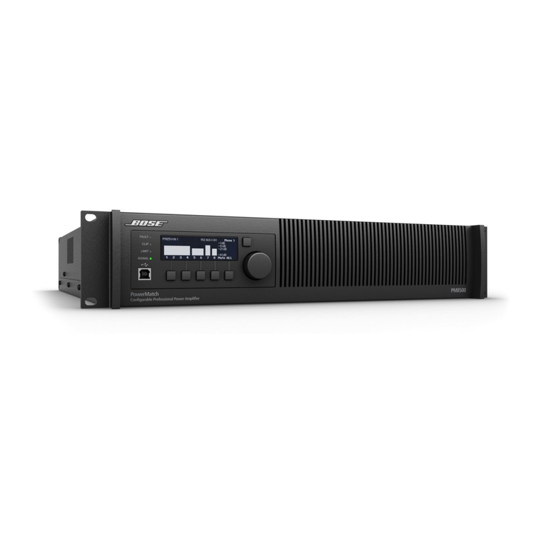 Bose PM8250N Installation guide