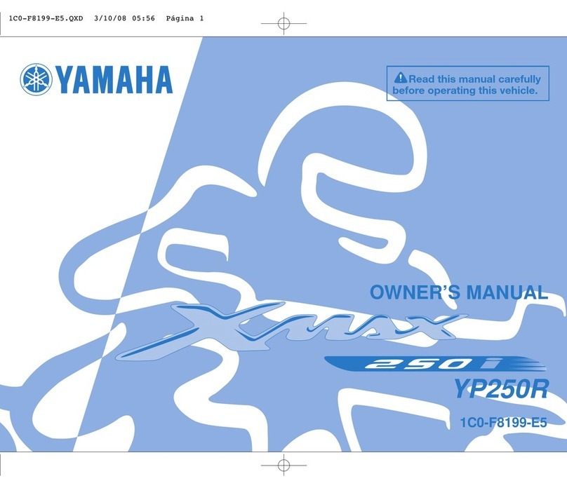 Yamaha XMAX YP250R owner's manual