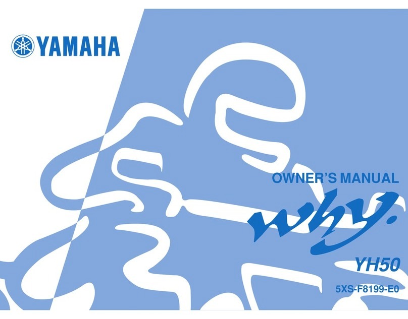 Yamaha why YH50 owner's manual