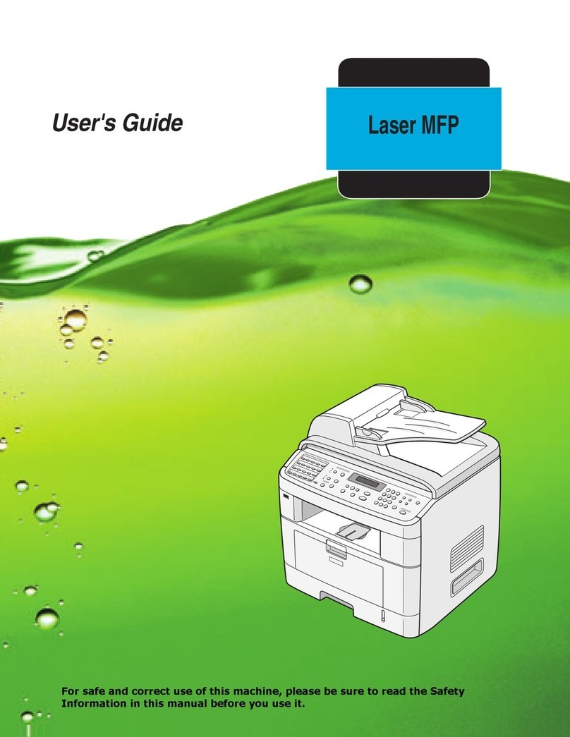 Ricoh 3180DNP User manual