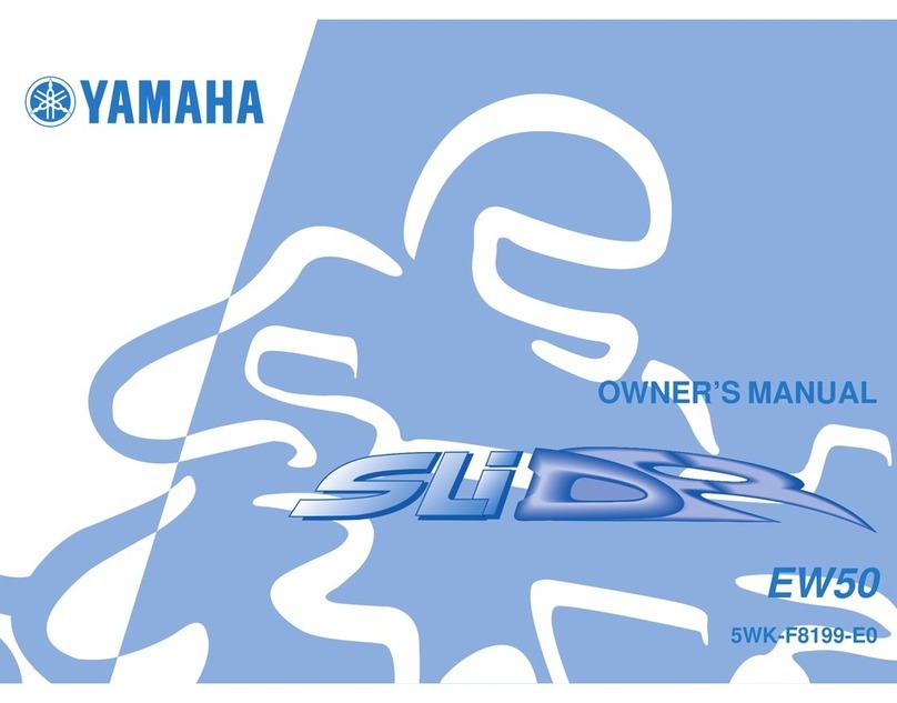 Yamaha SLIDER EW50 NAKED owner's manual