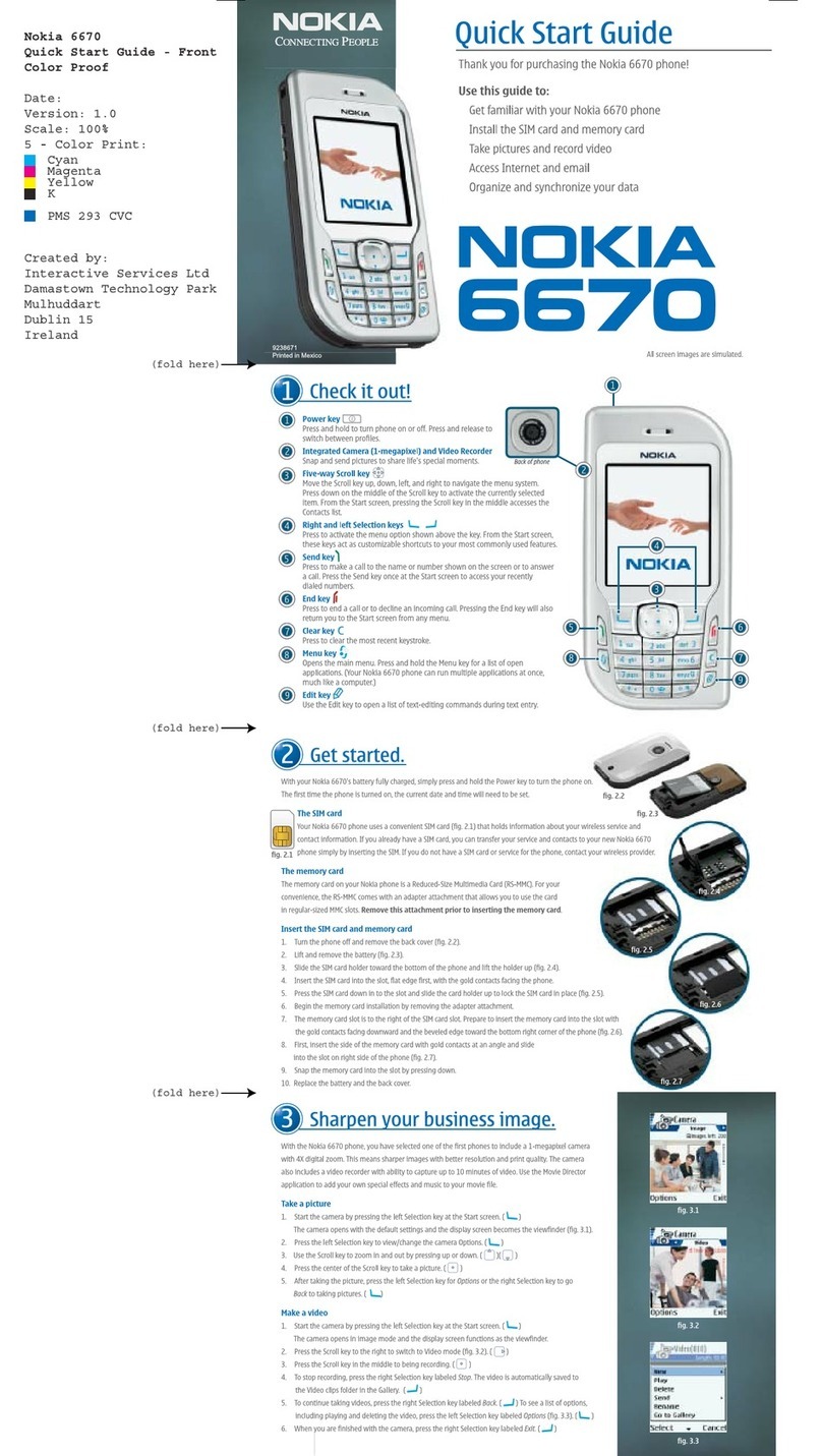 Nokia 6670 - Smartphone 8 MB User manual