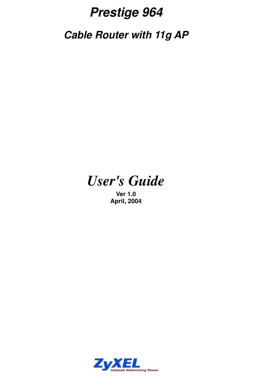 ZyXEL Communications P-964 User manual