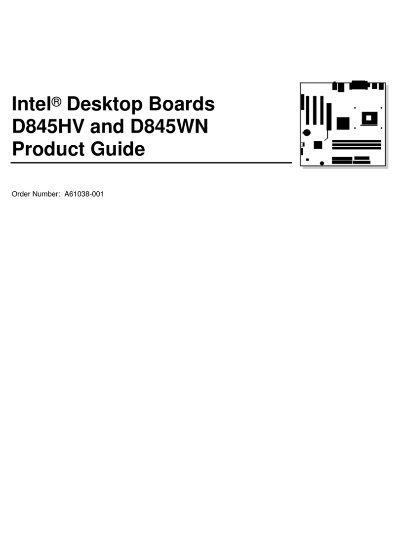 Intel D845HV User manual