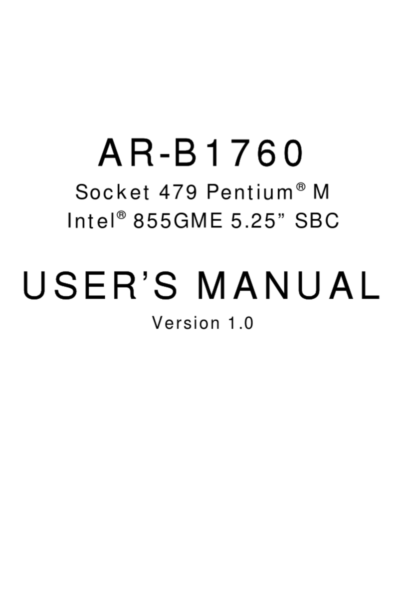 Intel AR-B1760 User manual