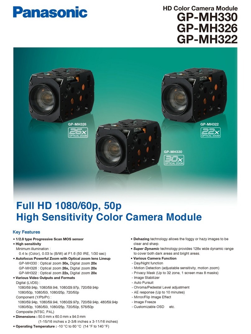 Panasonic GP-MH330 Features & specifications