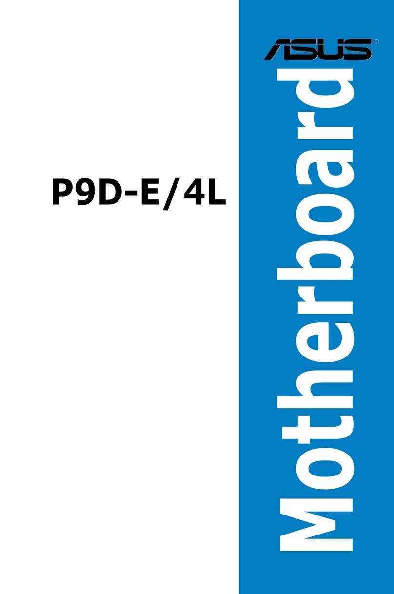 Asus P9D-E/4L User manual Asus P9D-E/4L User manual