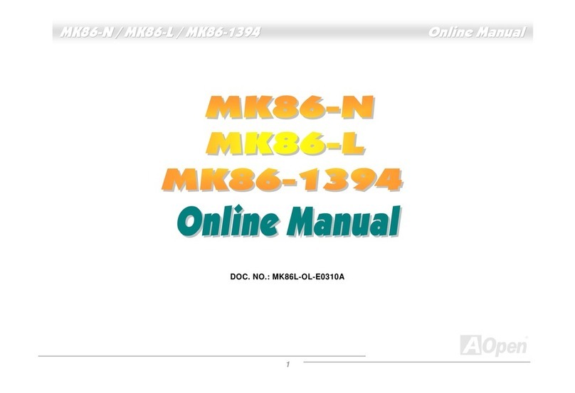 AOpen MK86-L Online manual