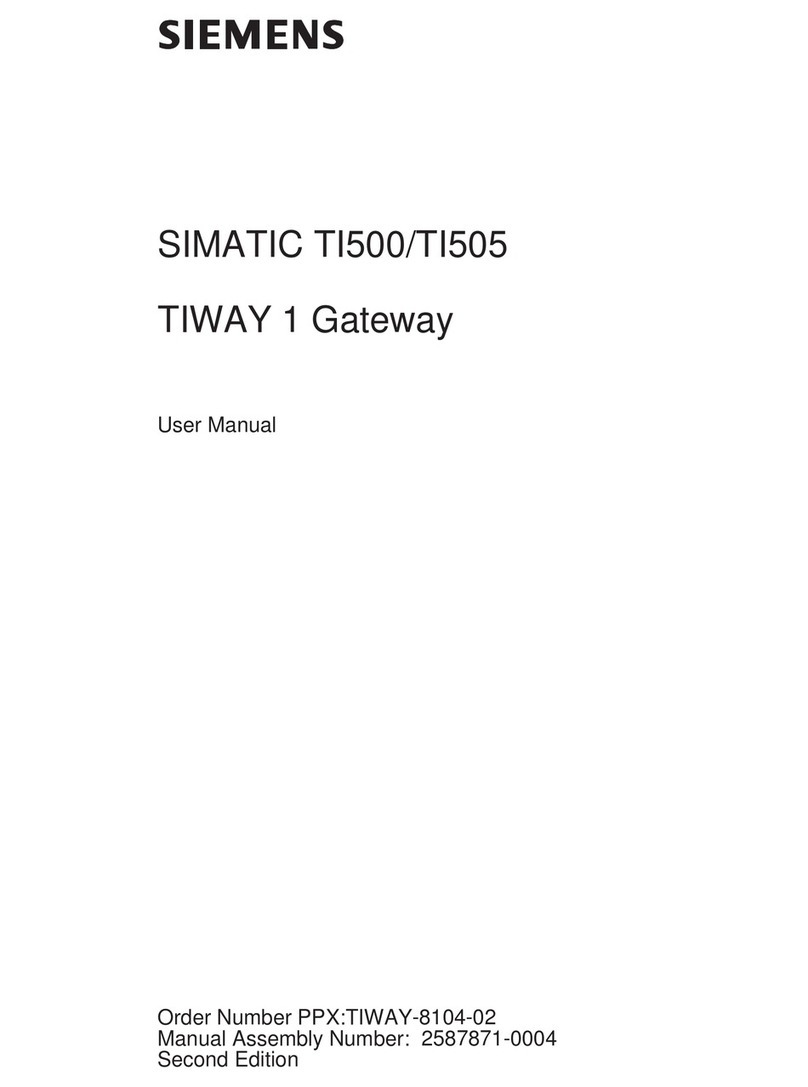 Siemens SIMATIC TI500 User manual Siemens SIMATIC TI500 User manual