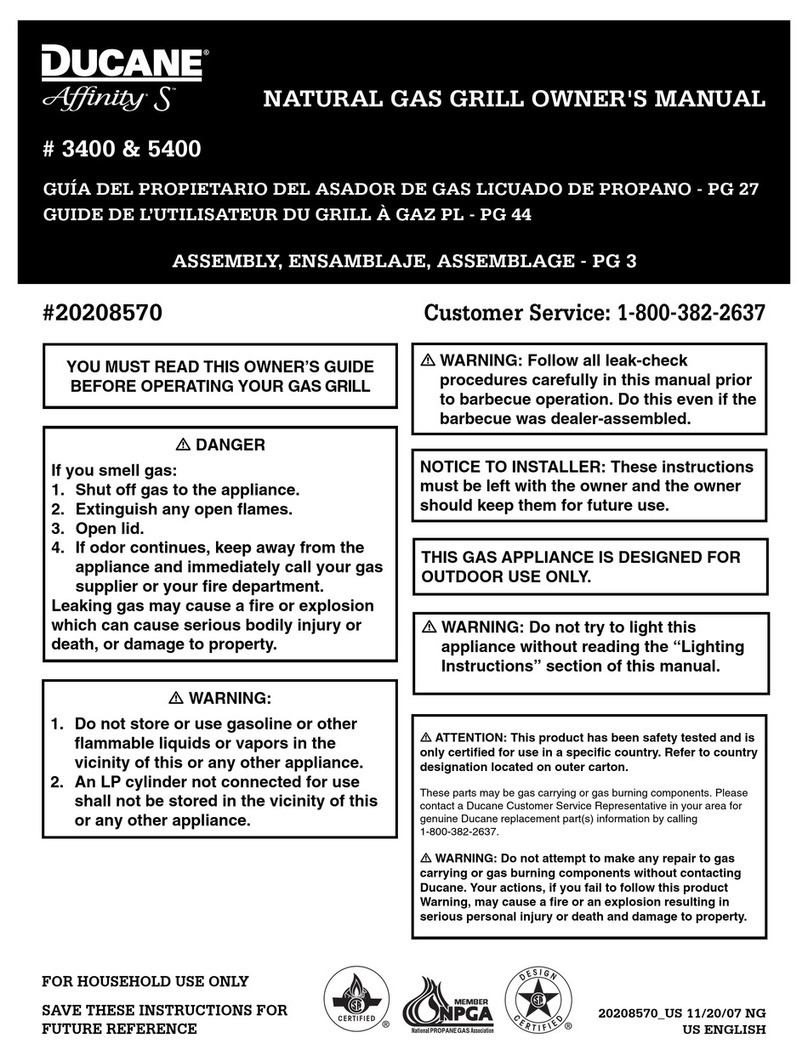 Ducane Ducane Affinity S3400 NG owner's manual