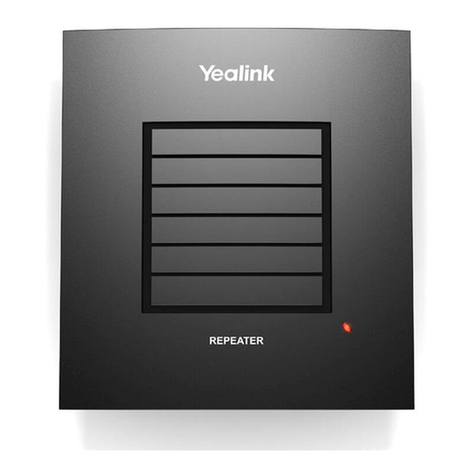 Yealink DECT RT10 User manual