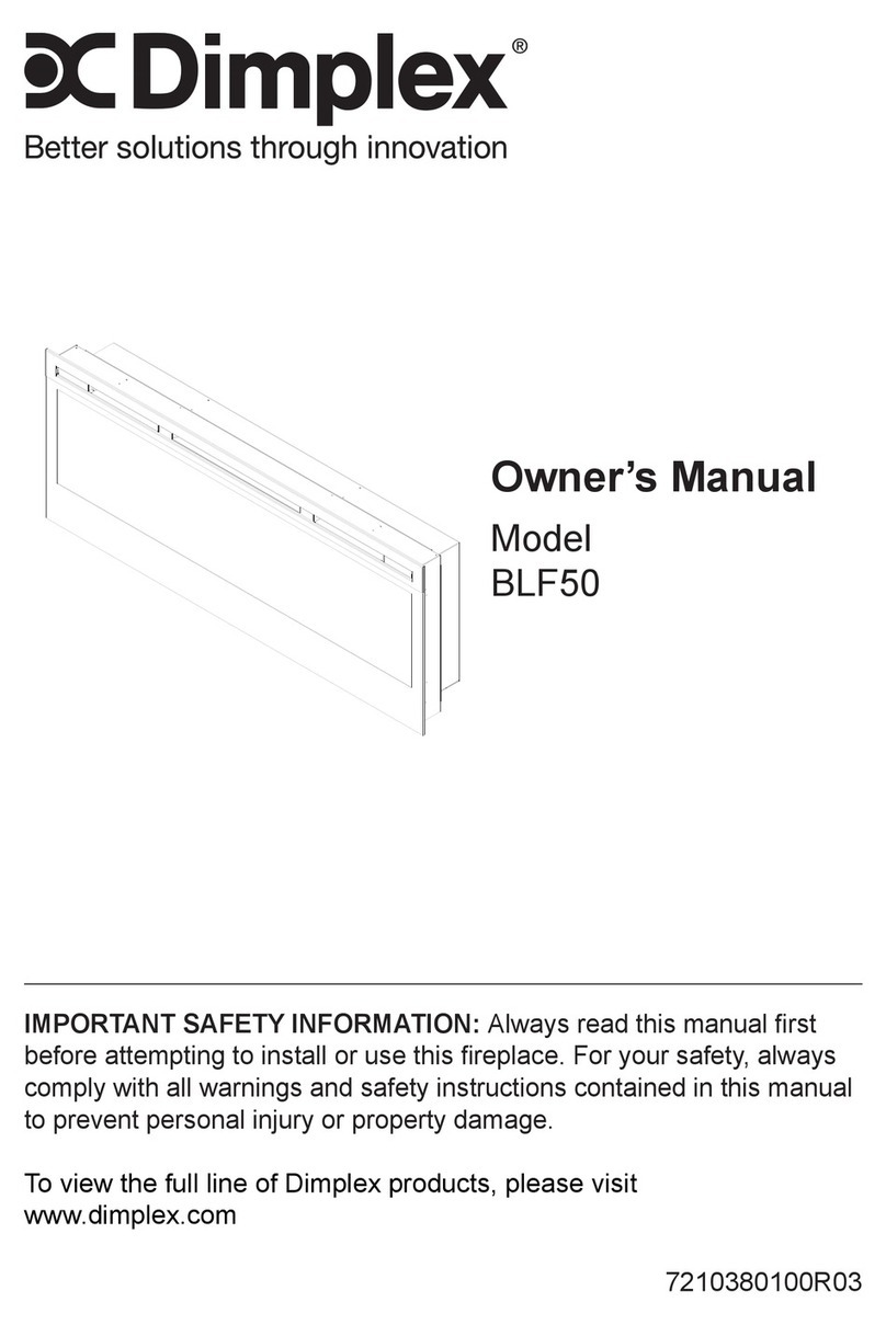 Dimplex BLF50 User manual