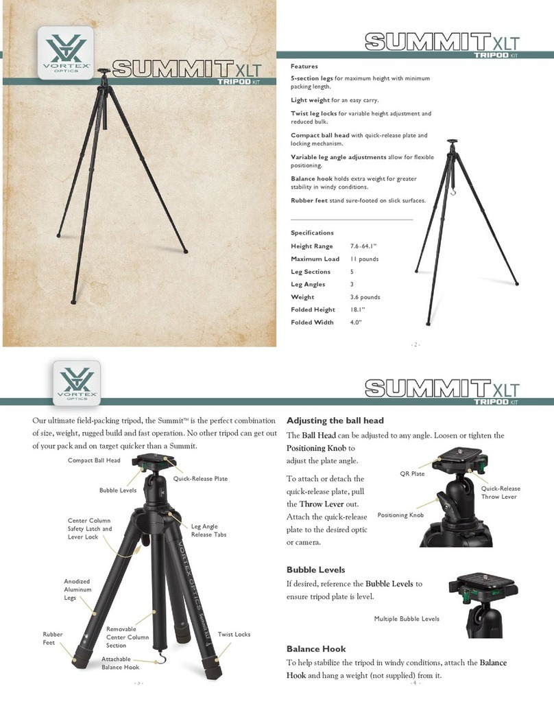 Vortex Summit XLT User manual