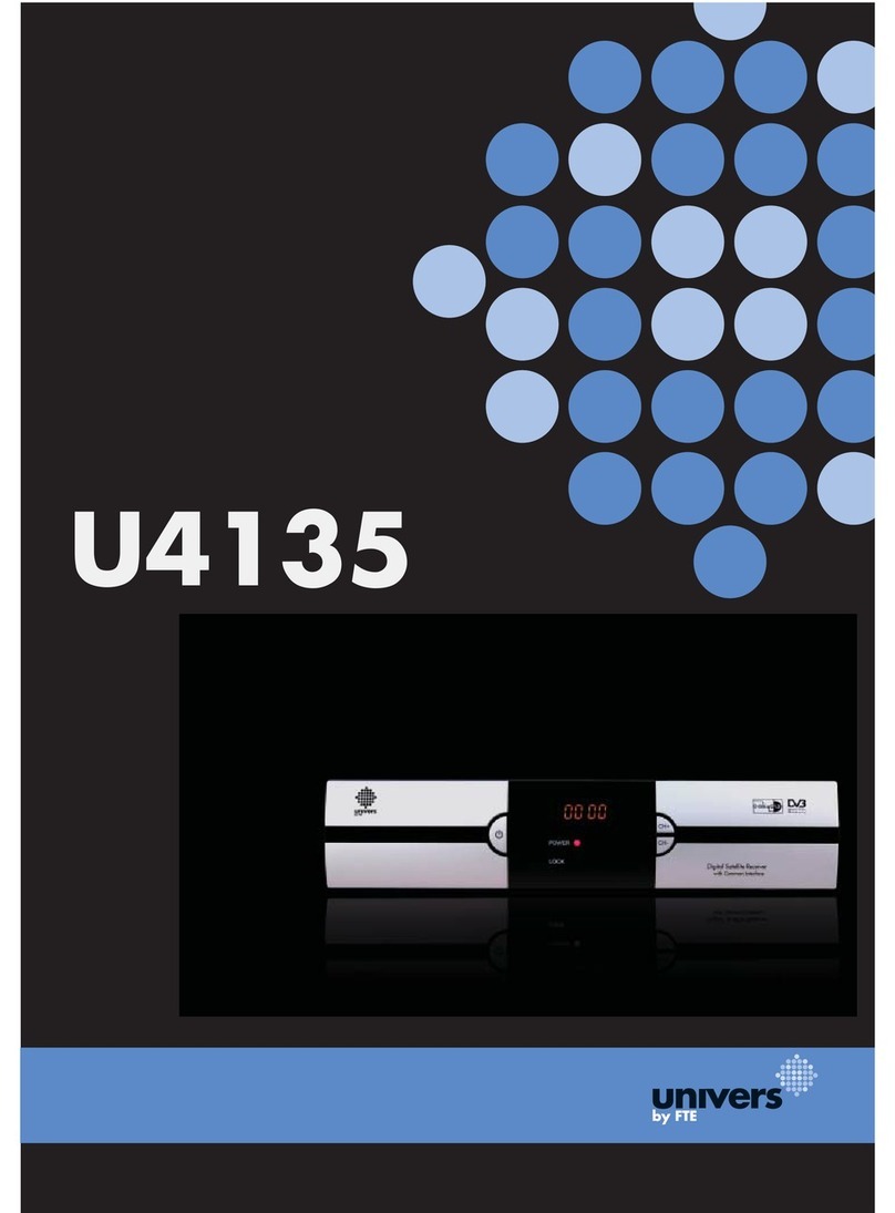 Univers by FTE U4135 User manual
