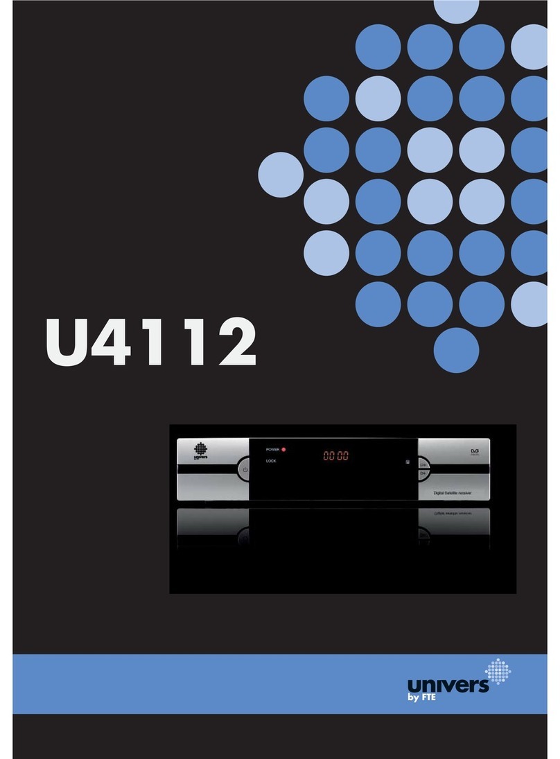Univers by FTE U4112 User manual