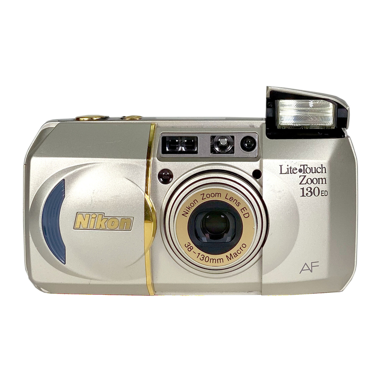 Nikon Lite Touch Zoom 130 ED Quartz Date User manual