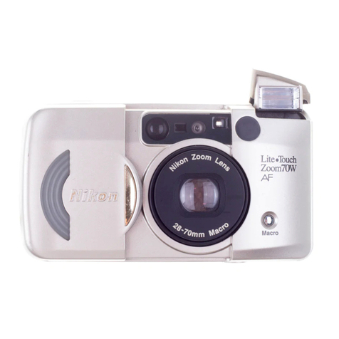 Nikon Lite Touch Zoom 70 W QD User manual