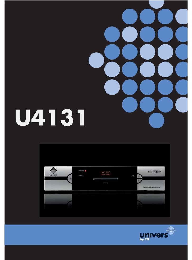Univers by FTE U4131 User manual
