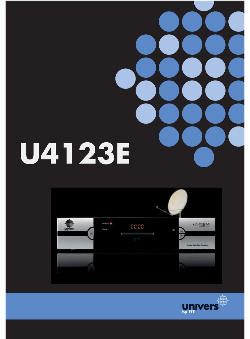 Univers by FTE U4123E User manual