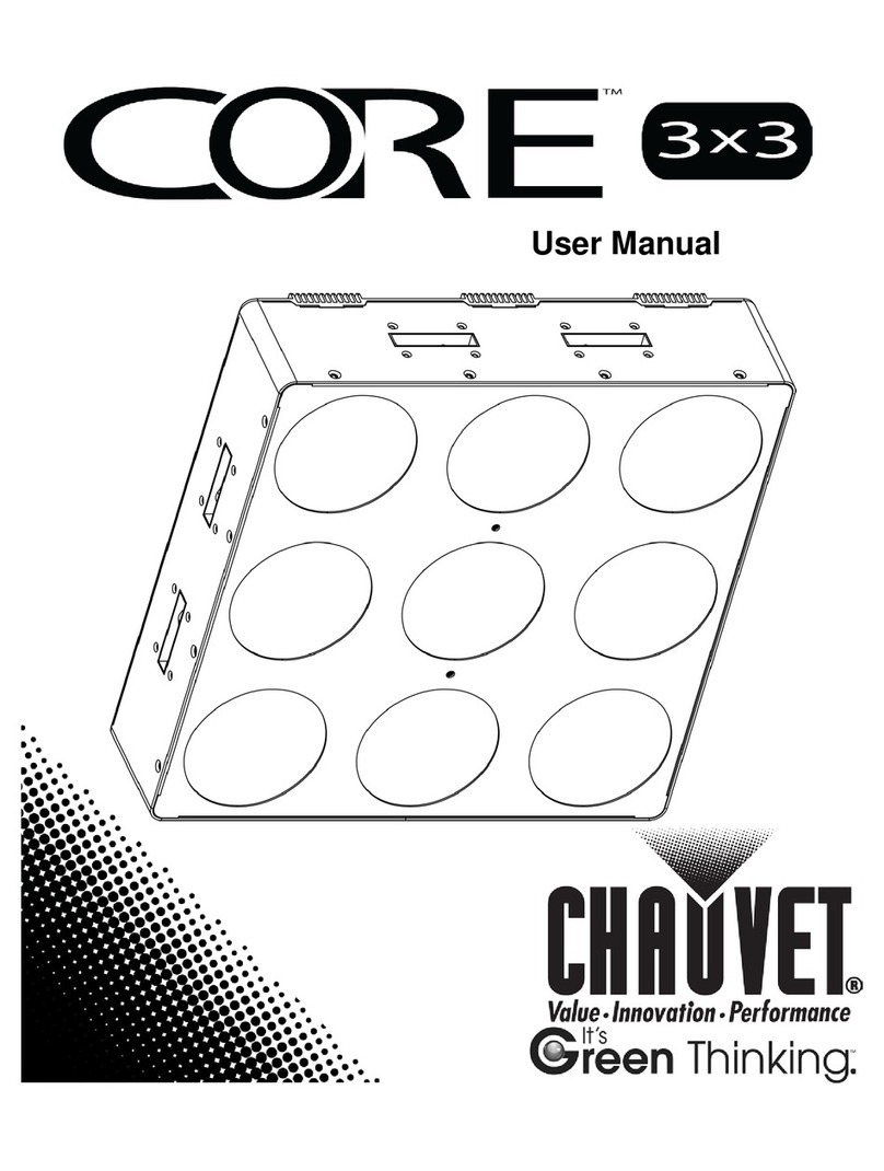 Chauvet CORE user manual