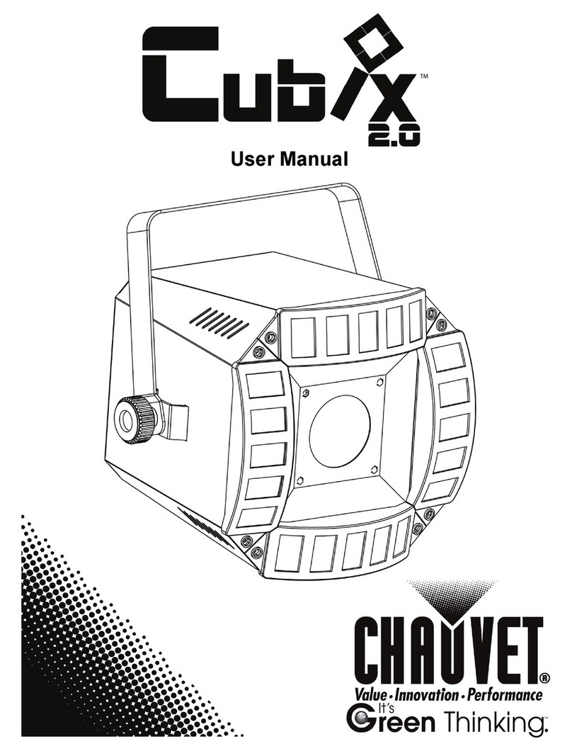 Chauvet CUBIX user manual