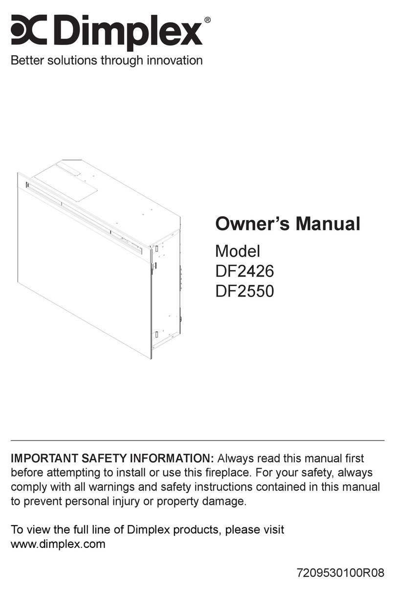 Dimplex DF2426 User manual
