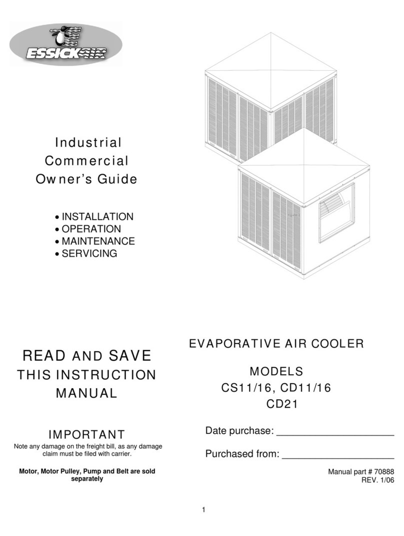 Essick CS11 User manual