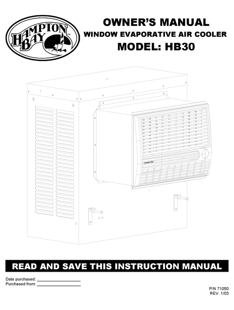 HAMPTON BAY HB30 User manual