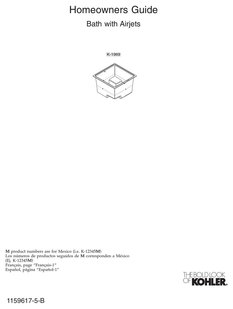 Kohler K-1969 Assembly instructions
