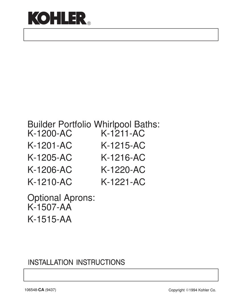 Kohler K-1200-AC User manual Kohler K-1200-AC User manual