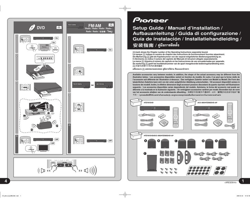 Pioneer DCS-585 User manual