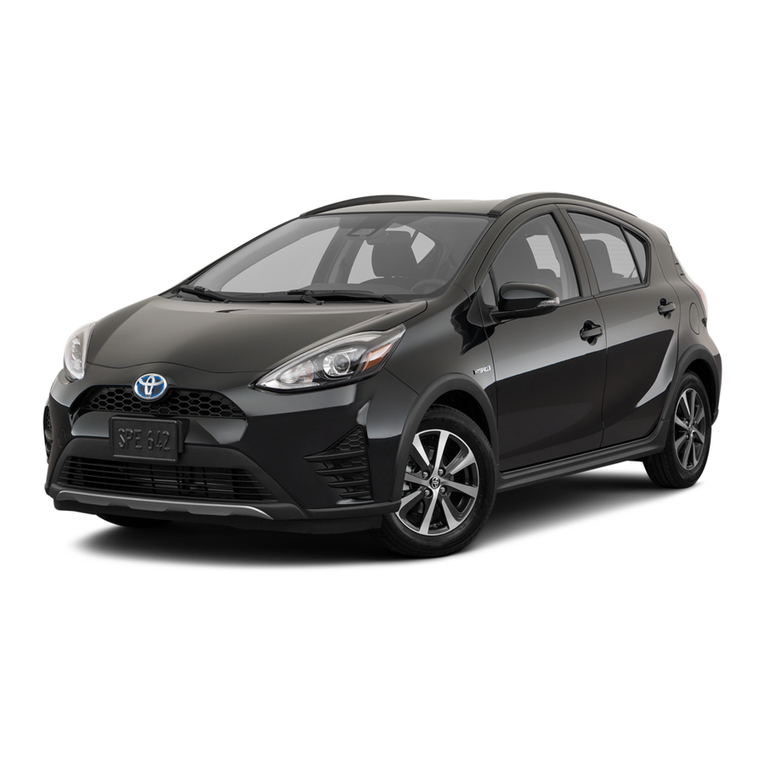 Toyota Prius c User manual