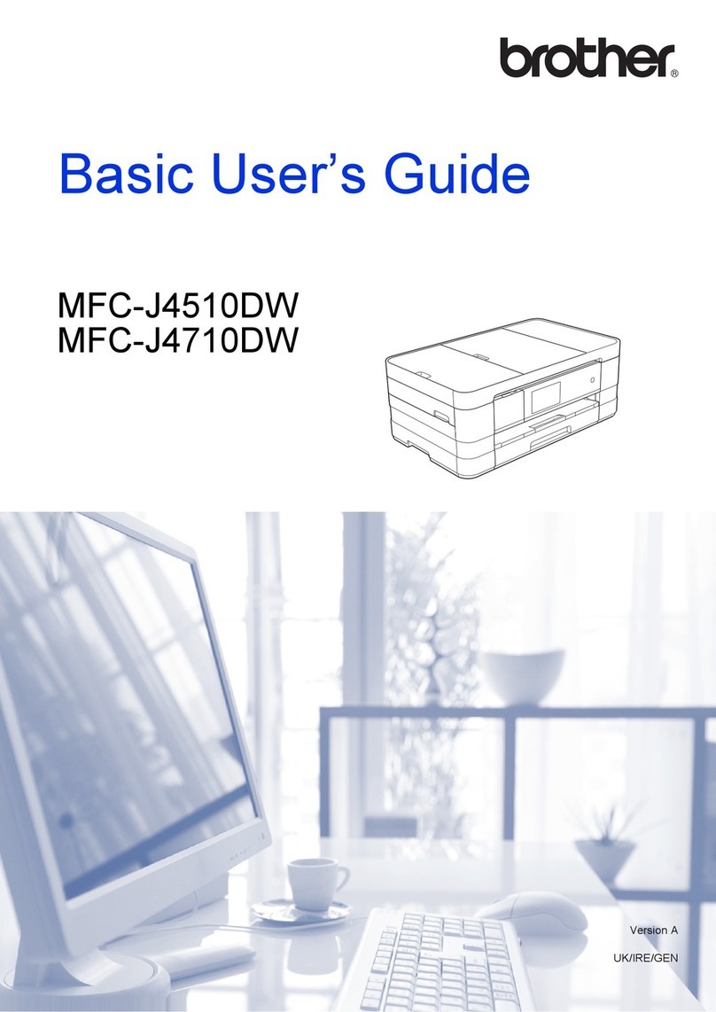Brother Business Smart MFC-J4510dw Operating and maintenance manual Brother Business Smart MFC-J4510dw Operating and maintenance manual