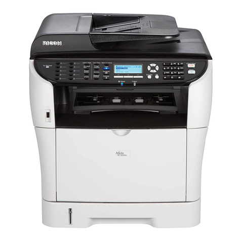 Ricoh Aficio SP 3510SF User manual