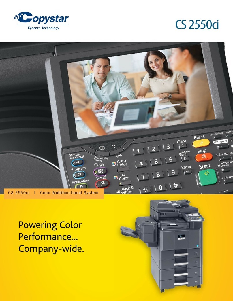 Copystar CS 2550ci User manual