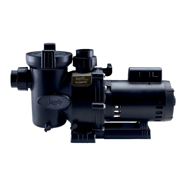 Jandy FHPM FloPro Series Installation and operation manual