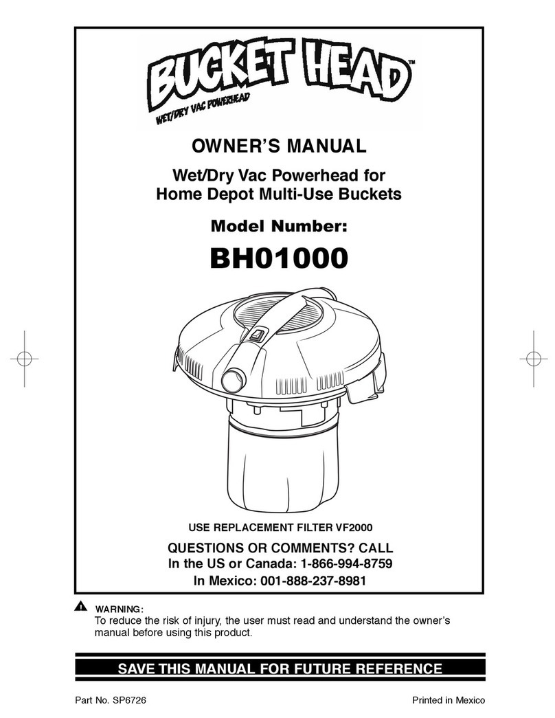 Bucket Head BH01000 owner's manual
