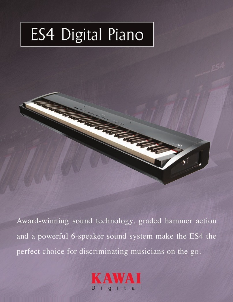 Kawai ES4 User manual