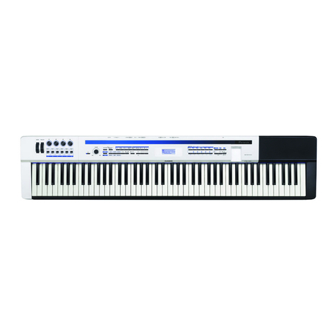 Casio Privia PX-5S User manual