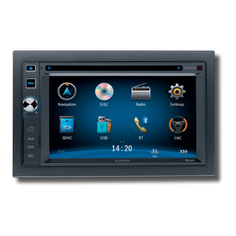 Audiovox VME 9125 NAV User manual Audiovox VME 9125 NAV User manual
