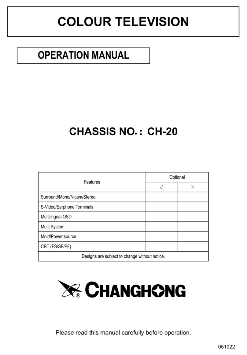 Changhong Electric PF29T18 User manual
