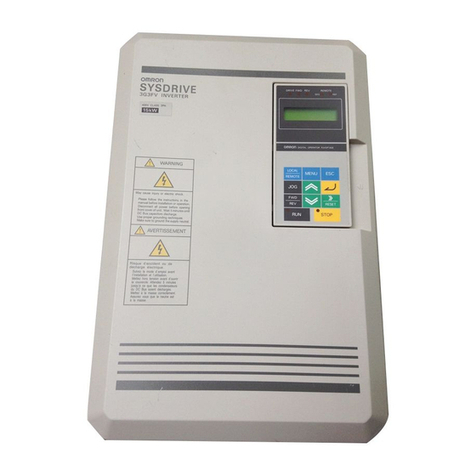 Omron SYSDRIVE 3G3FV User manual Omron SYSDRIVE 3G3FV User manual