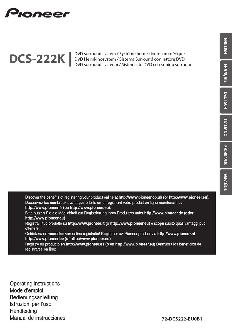 Pioneer DCS-222K User manual