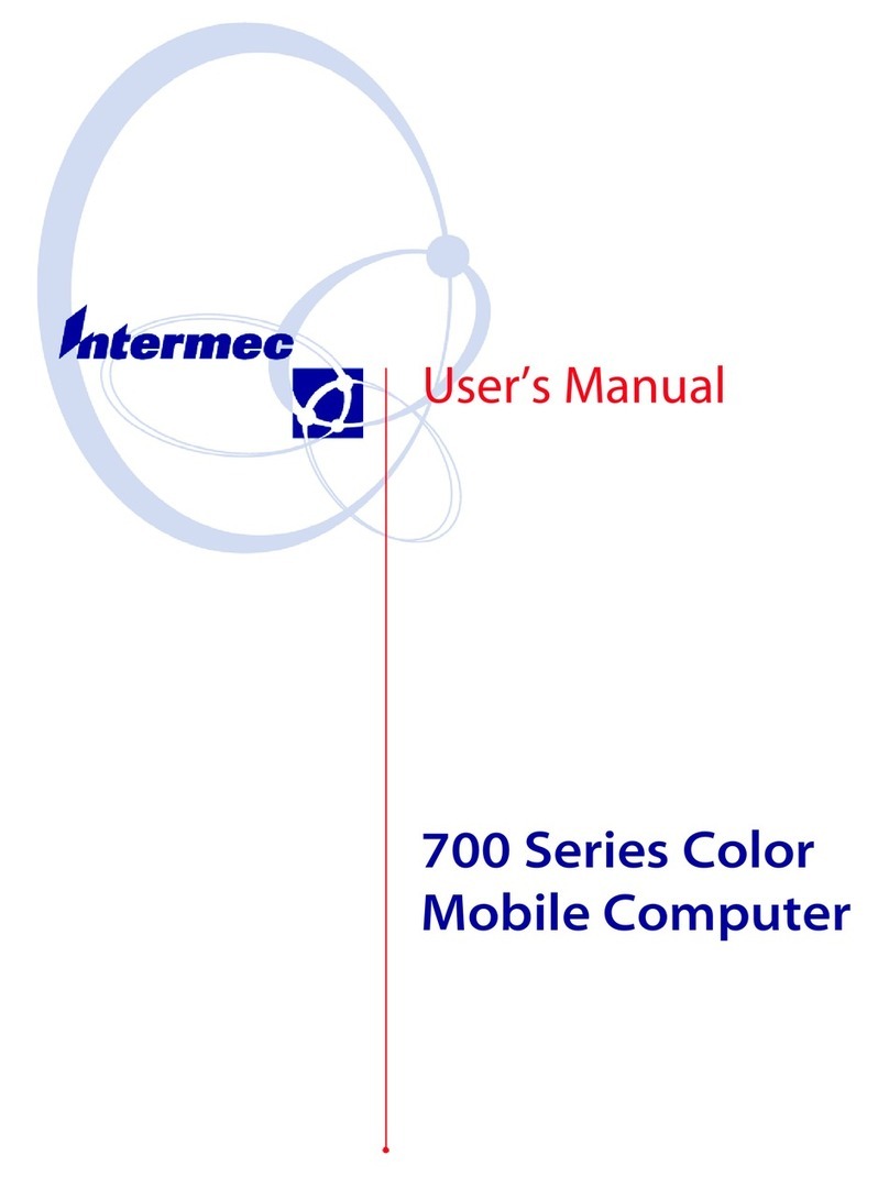 Intermec 700 Series User manual