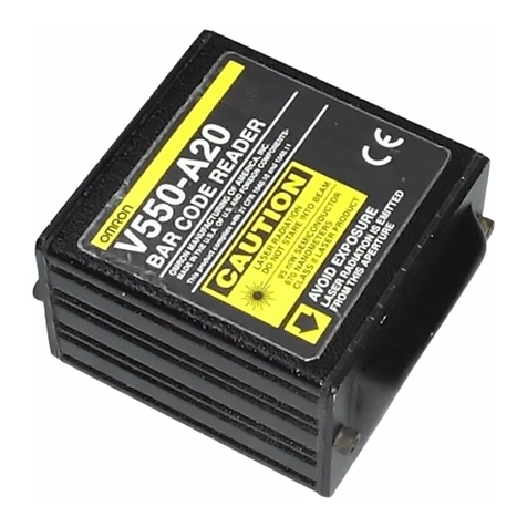 Omron V550-A20 User manual
