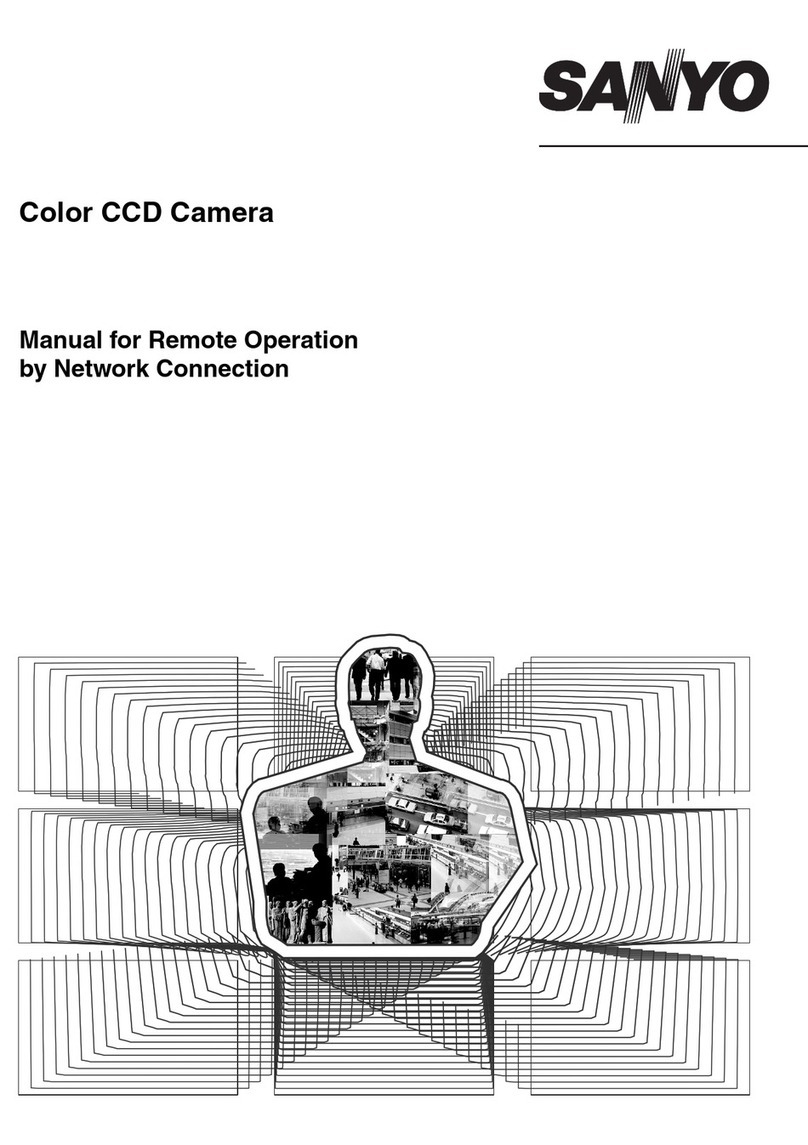 Sanyo VDC-DP9575P Manual for remote operation