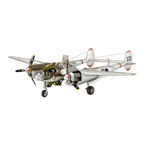 REVELL Lockheed P-38 L/M Lightning User manual