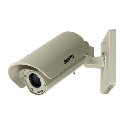 Sanyo VCC-XZN600P User manual