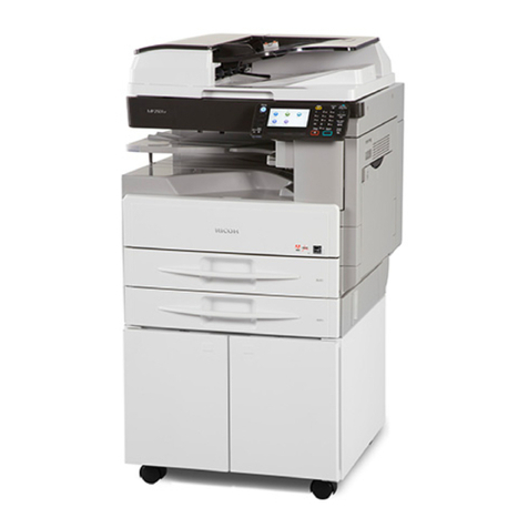 Savin MP 2501SP User manual