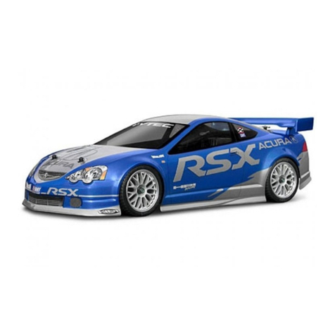 REVELL Acura RSX Type S User manual